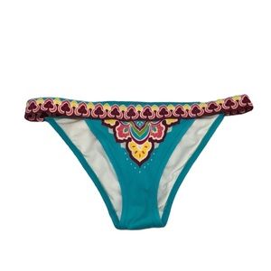 Victoria’s Secret Multi Color Bikini Swim Bottom Size S/P